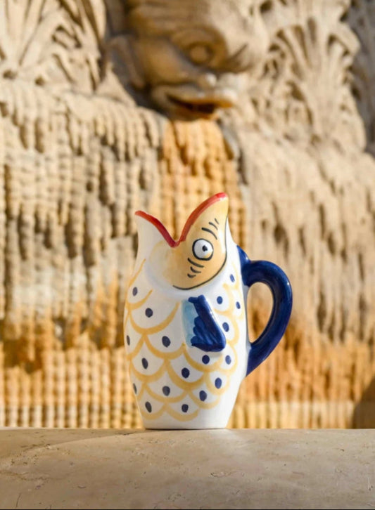 A Tavola Fish Pitcher