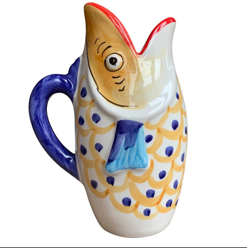A Tavola Fish Pitcher