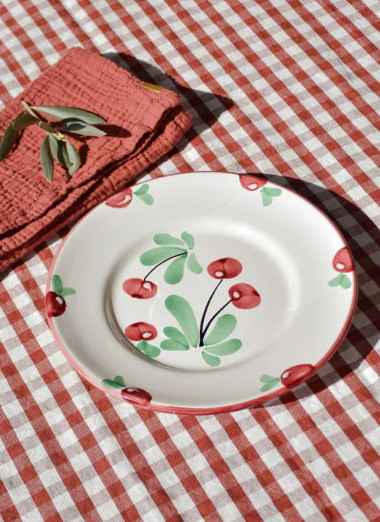 Ciliegia dessert plate
